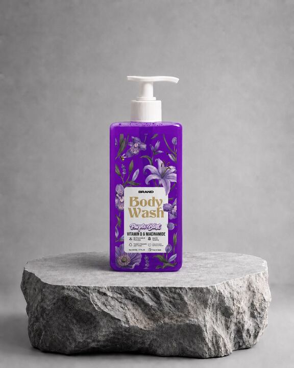 Body Wash Purple Blist